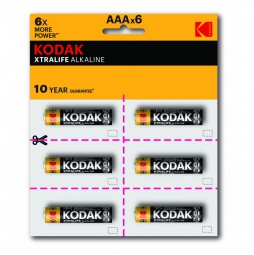 Kodak  LR03 XTRALIFE BL12 perforated 6xBL2